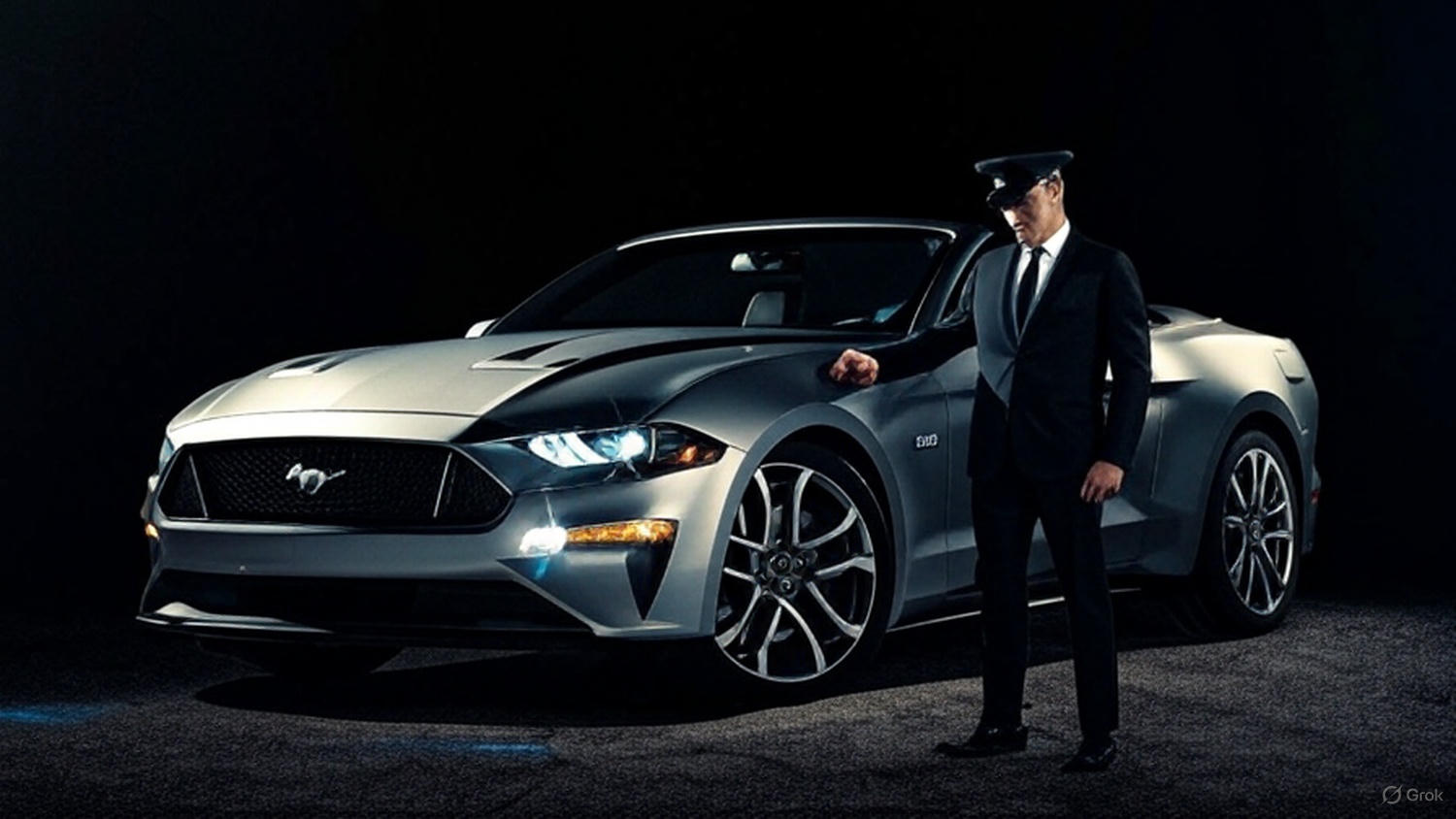 Ford Mustang Convertible Rental in Dubai